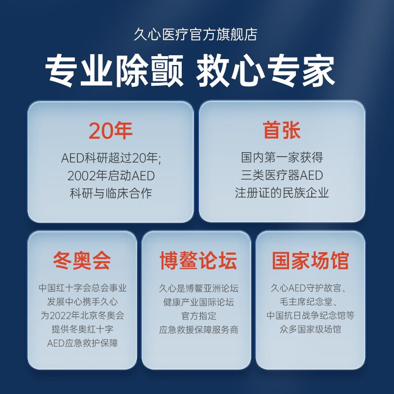 久心aed除颤仪学校公共场所急救半自动体外除颤器iAED-S2 【适用公共场所】S2PC 4G（有屏） 【标配】AED+上门培训