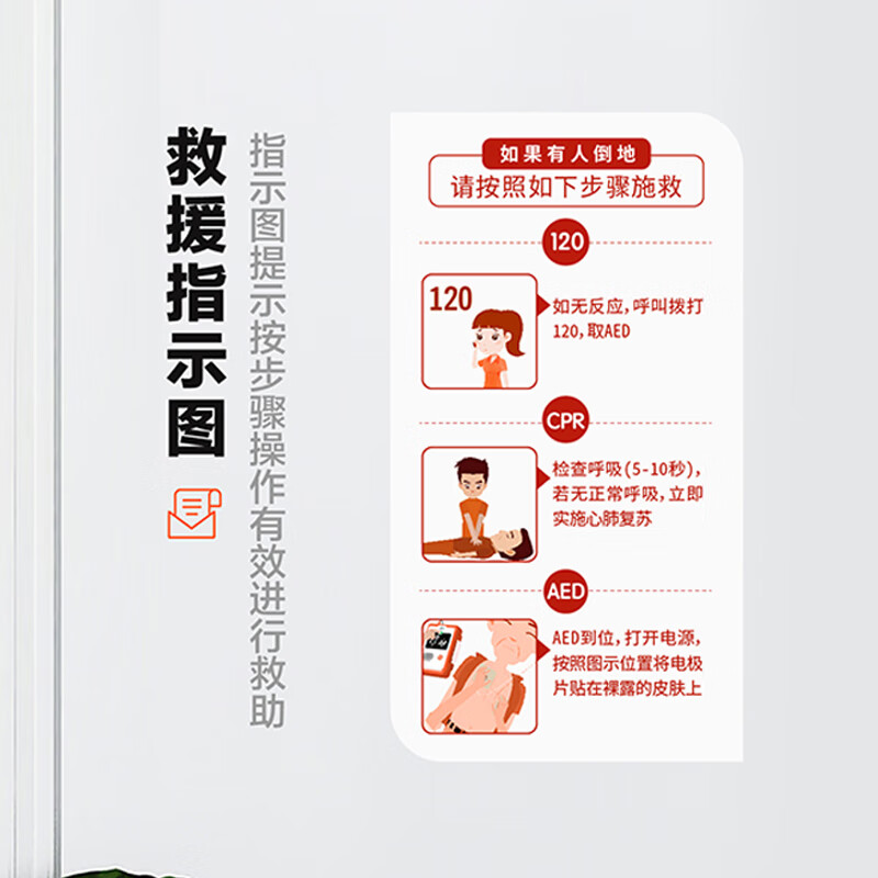 久心医疗 室内挂式机箱（标准版） AED机柜【JS_CFG20】